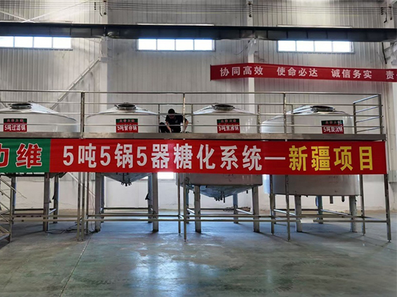藤县精酿啤酒设备厂—5吨精酿啤酒设备—新疆项目